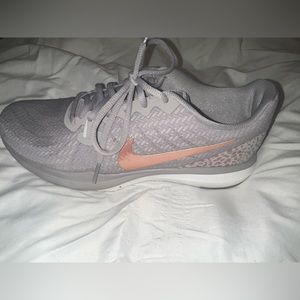 Gray Nike Training Shoes